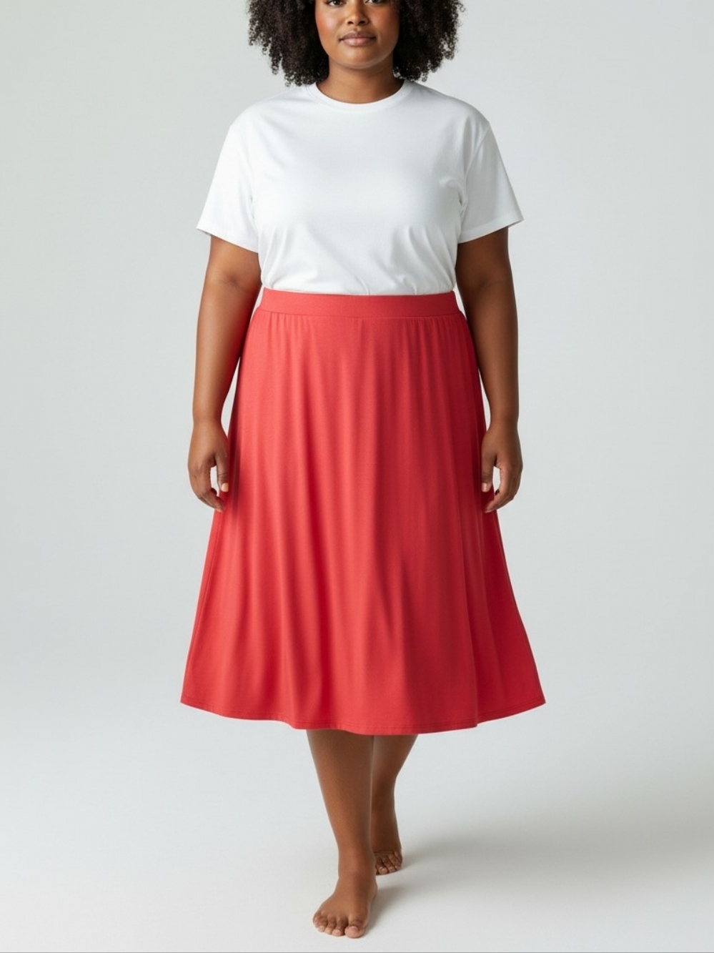 NWT Liz Claiborne A-Line Sweater Skirt in Jazzy Rose Size XXL